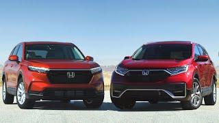 2023 Honda CR-V vs Old Honda CR-V
