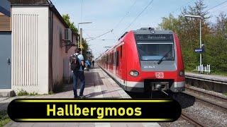 S-Bahn Station Hallbergmoos - Munich  - Walkthrough 