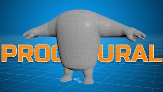 Procedural Character Modeling in Houdini