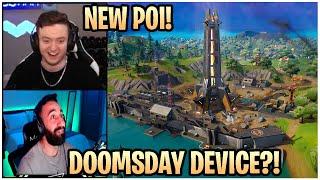 Streamers React To New Doomsday Device POI In Fortnite! (The Collider)