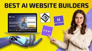 3 BEST AI Website Builders | Hocoos vs 10web vs Hostinger