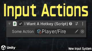 Assigning Input Actions in the Inspector - Unity's New Input System