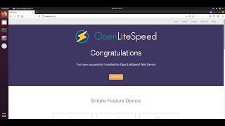 I will do OpenLiteSpeed web server installation on linux server