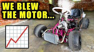 125cc TURBO Go Kart DYNO TUNE | Part 8