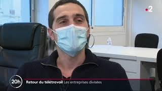 Heex Technologies au JT de 20h sur France 2 pour parler de confinement et télétravail