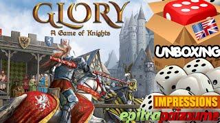 Glory A Game of Knights - Unboxing & Impressions (EN) by Epitrapaizoume