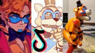 TikTok compilation for Glamrock Freddy simps fnaf: security breach #3