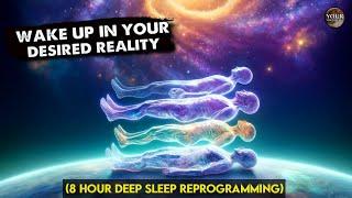 Shift Reality Manifestation Meditation (8 Hour) Theta Waves, Binaural Beats, Subliminal Affirmations