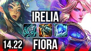 IRELIA vs FIORA (TOP) | KR Master | 14.22