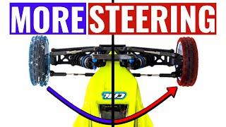 Top 7 ways to get MORE STEERING: RC Car Setup.