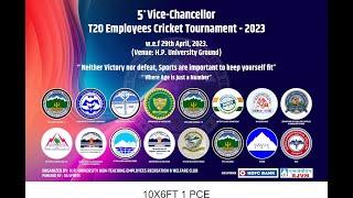 HP STATE AUDIT DEPARTMENT vs HPPWD | 5th vice chancellor t20 employees cricket tournament - 2023