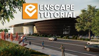 I created an Exterior Render in Enscape - Here's How