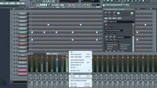 how to split mixer tracks in fl studio10 [Old]