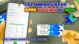 CARA MEMASUKKAN KODE VOUCHER KUOTA XL TERBARU 2024