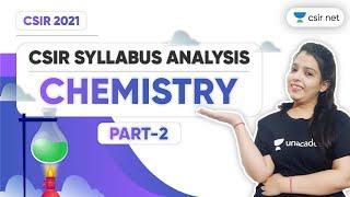 CSIR NET 2021 | CSIR Chemistry Syllabus Analysis & Exam Pattern | Detailed Overview by Richa Pareek