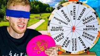 Pelataan frisbeegolfia oudoilla säännöillä!