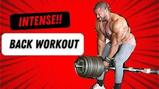INTENSE BACK WORKOUT FOR THICKNESS