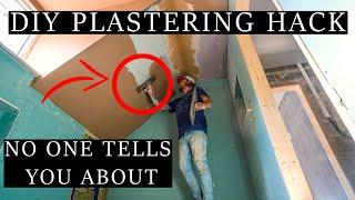 DIY PLASTERING | Secret HACK no one talks about