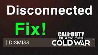 Black Ops: Cold War HOW TO FIX DISCONNECTION ERRORS!