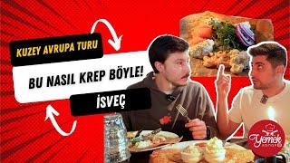 Bu nasıl krep böyle! İsveç'te krep denedik! #vlog #gezilecekyerler #deneyim