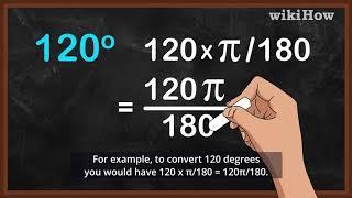 How to Convert Degrees to Radians