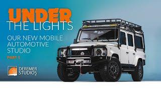 Under the Lights - Our Custom Mobile Automotive Studio - Part 1 - East Coast Defender - in 4K