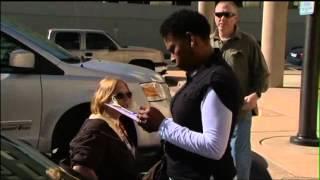 Handicap Parking Violators Confronted