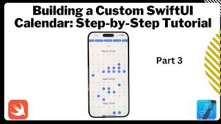 SwiftUI Tutorial: Build a Custom Appointment Calendar in iOS | Xcode Step-by-Step Guide