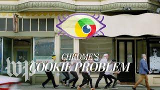 This is how Google's Chrome lets the cookies track you, imagined in real life