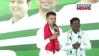 BJD Leader VK Pandian Addresses Massive Gathering At Nimapara Assembly Constituency