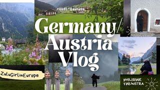 Germany/Austria Road Trip Vlog| Zulu Girl In Europe