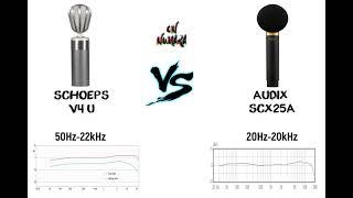 Schoeps V4 U ve Audix SCX25A Studyo Mikrofon Karşılaştırma #111