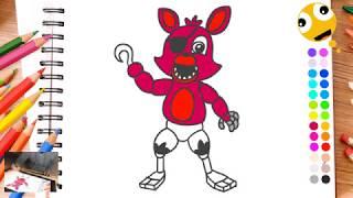 How to Draw Adventure Foxy   FNAF World