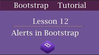Bootstrap Alerts | Bootstrap Tutorial for Beginners