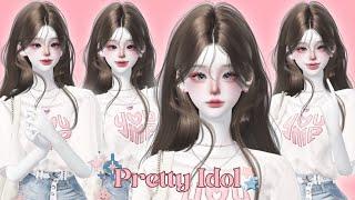 𓍢ִ໋ᰔᩚ Zepeto Face Tutorial Pretty Idol Korean Girl Face Oplas Zepeto Girl Zepeto Girl Face Tutorial