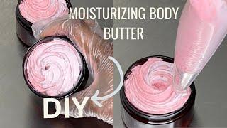 DIY: Make A Moisturizing Whipped Body Butter #howto #diy #skincare