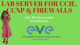 LAB Server for CCIE, CCNP & Firewalls