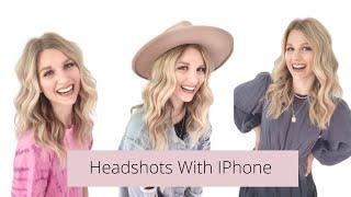 Professional Headshot Using Portrait Mode on iPhone