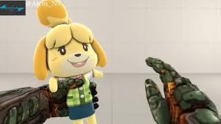 Doom Guy and Isabelle