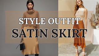 Satin Chic: Effortless Outfits with Satin Skirts | Style 2024
