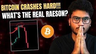 BITCOIN HUGE DUMP! - WHAT'S THE REASON FOR CRYPTO CRASH | CRYPTO MARKET UPDATE