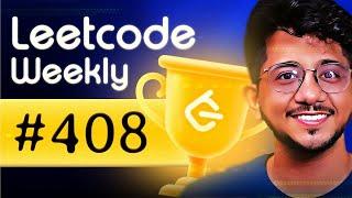 Beautiful Array Technique | LIVE Leetcode Weekly 408 | Community Classes