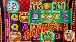 7x Multiplier & $250 Buy A Bonus On Dancing Drums Golden Drums