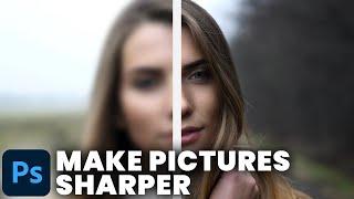 How To Sharpen Pictures in Photoshop