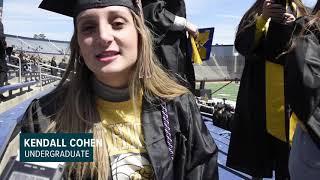 University of Michigan 2021 Virtual Commencement with in-person viewing