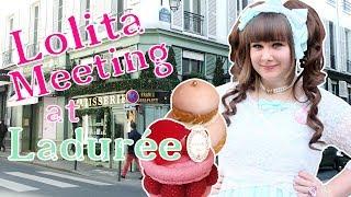 Lolita Meeting at Ladurée