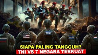 Aksi Tangan Kosong TNI Gak Ada Lawan.! Adu Kekuatan Tentara Indonesia vs 7 Negara Terkuat.?