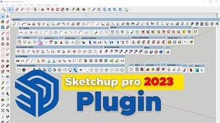 How to install SketchUp plugins package | Plugin For SketchUp Pro 2023 Full | plugin sketchup 2023