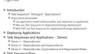 Task Sequences - Application Deployment Part 11