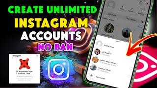 How to create unlimited Instagram account || Make more Instagram accounts (2024) Sahil Trick